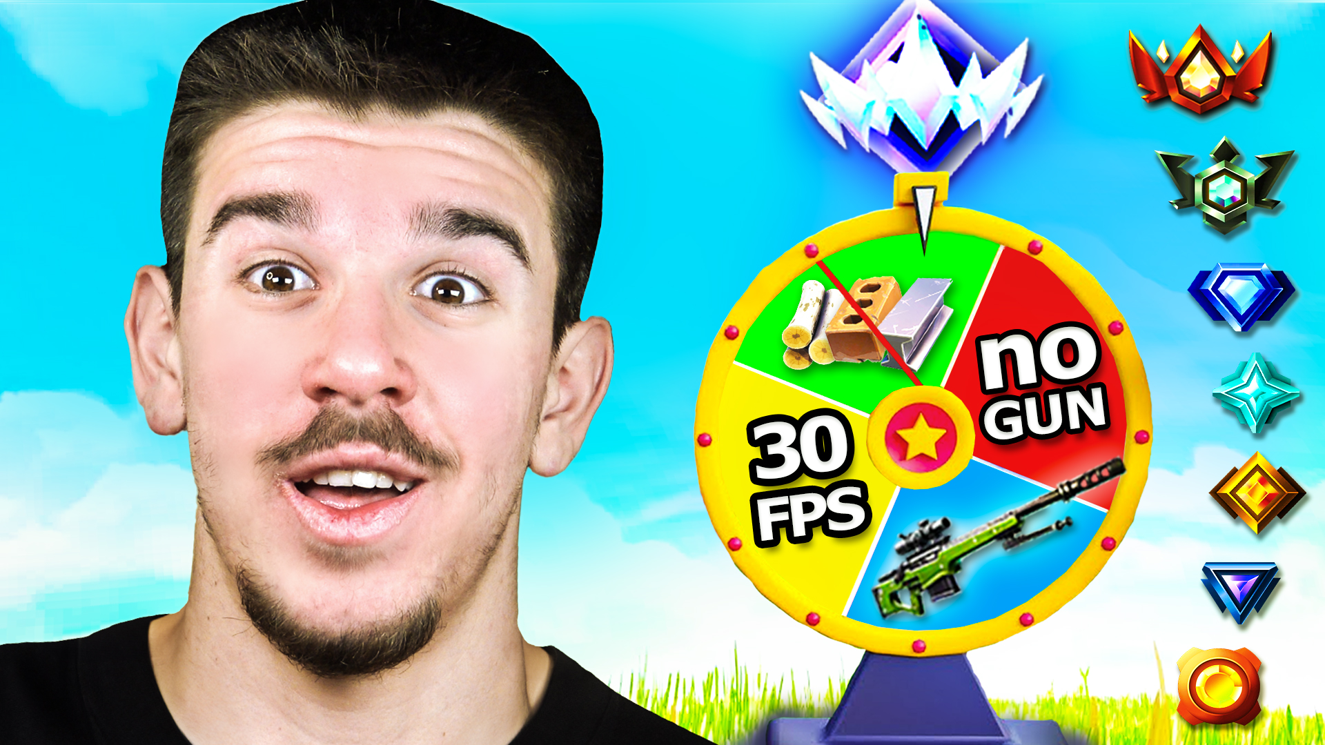 Bronze to Unreal, but Every Rank = One Spin!